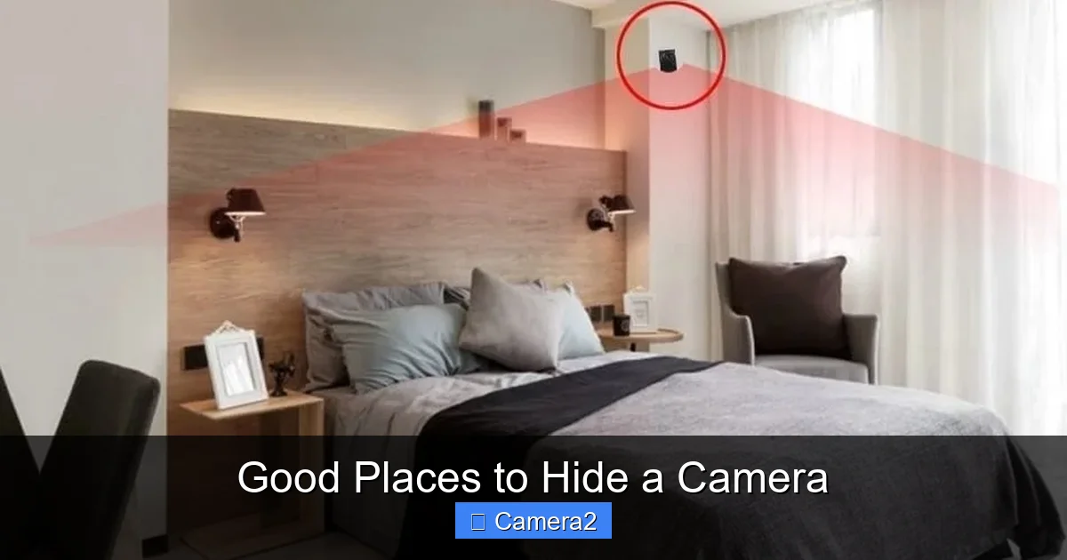 Good Places to Hide a Camera