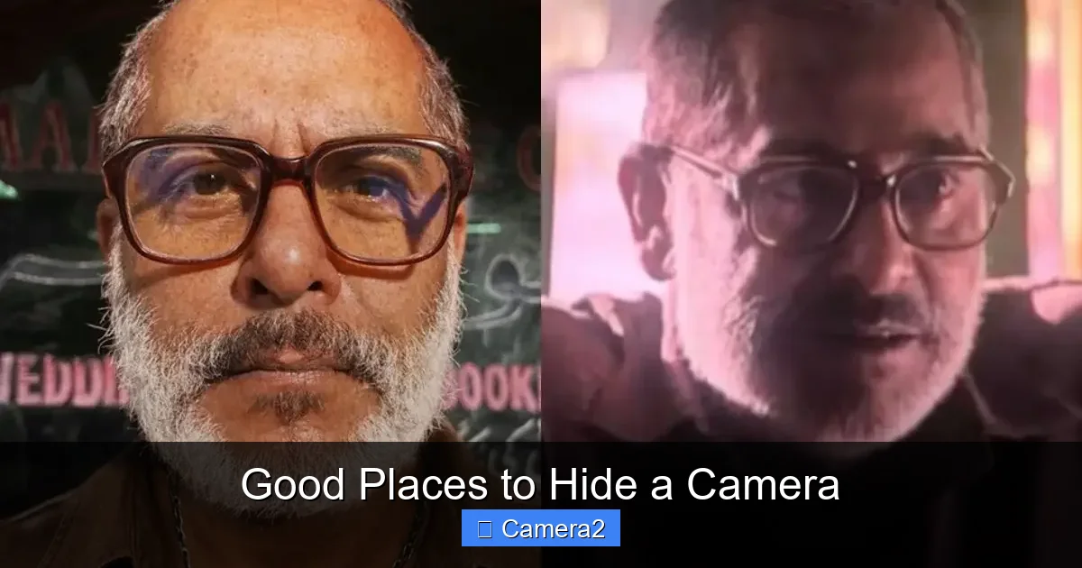 Good Places to Hide a Camera