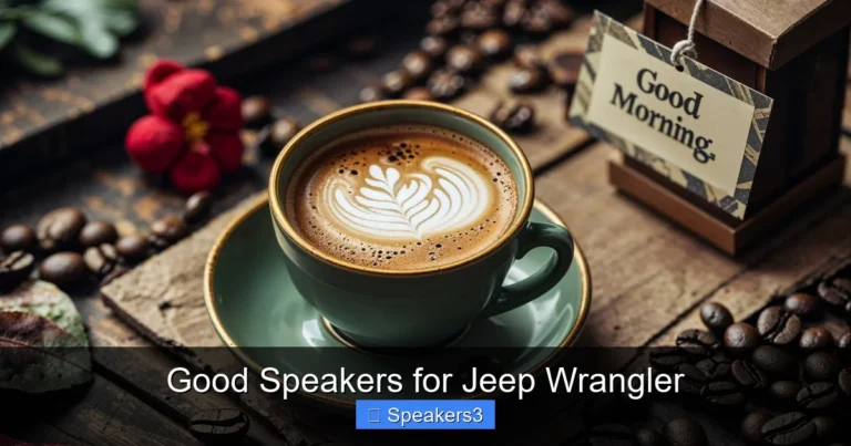 Good Speakers for Jeep Wrangler