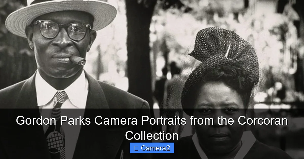 Gordon Parks Camera Portraits from the Corcoran Collection