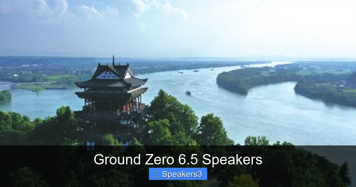 Ground Zero 6.5 Speakers