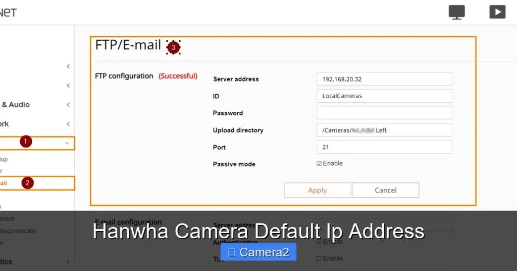 Hanwha Camera Default Ip Address