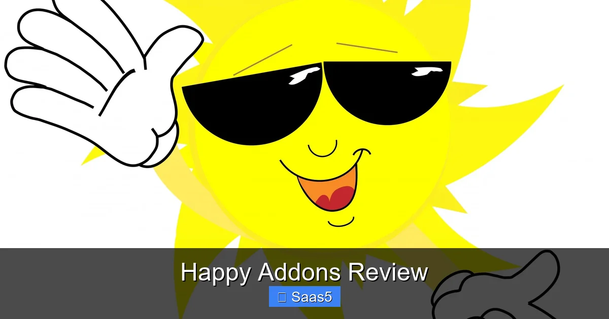 Happy Addons Review