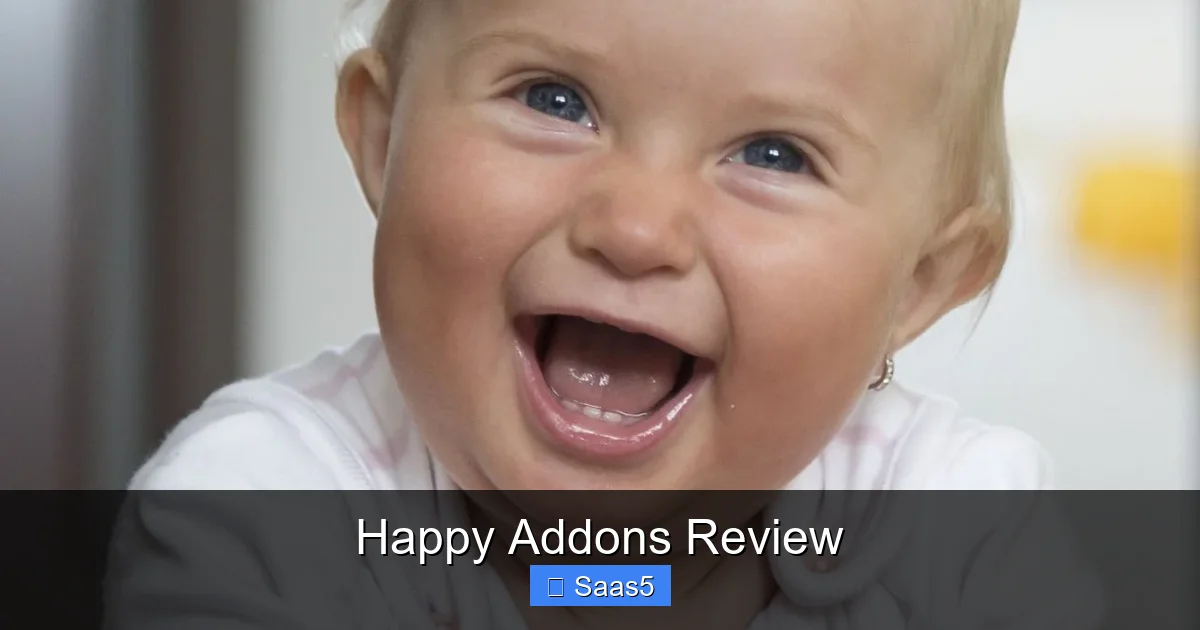 Happy Addons Review