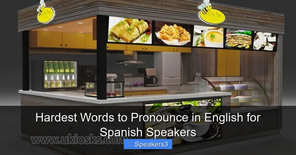 Hardest Words to Pronounce in English for Spanish Speakers