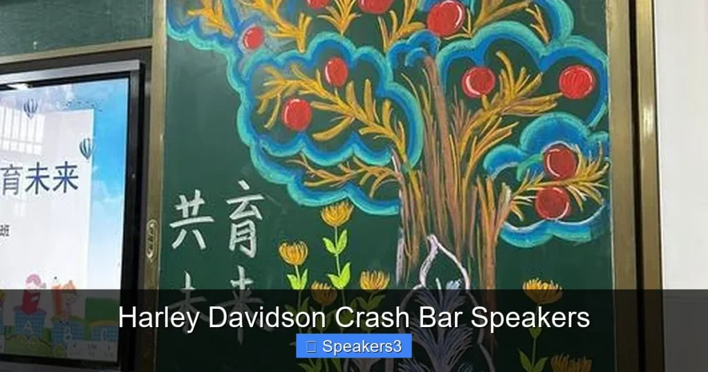 Harley Davidson Crash Bar Speakers