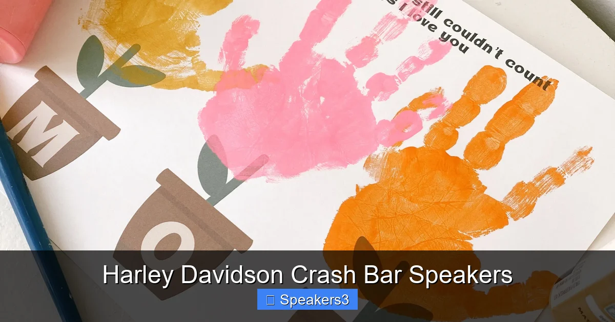 Harley Davidson Crash Bar Speakers