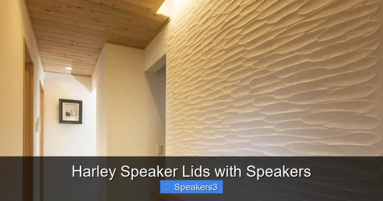 Harley Speaker Lids with Speakers