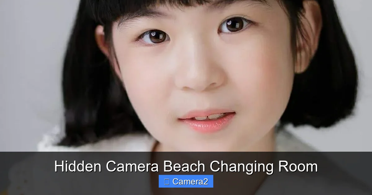 Hidden Camera Beach Changing Room