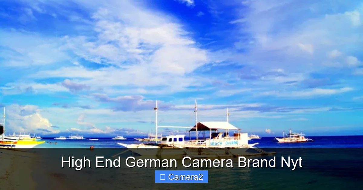 High End German Camera Brand Nyt