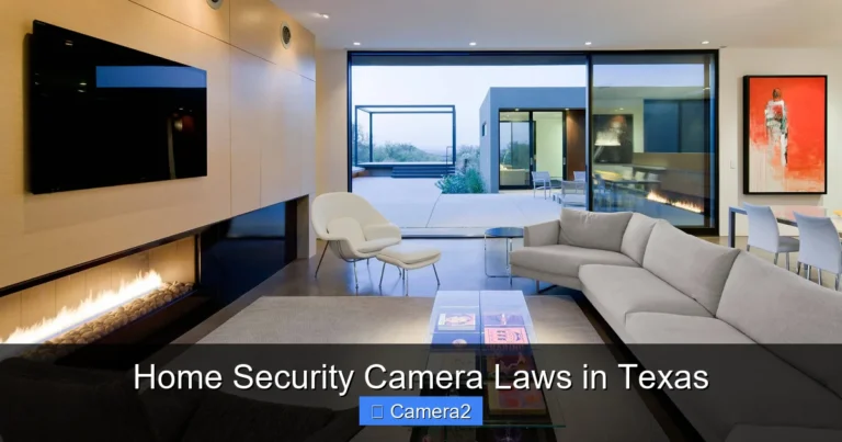 Home Security Camera Laws in Texas