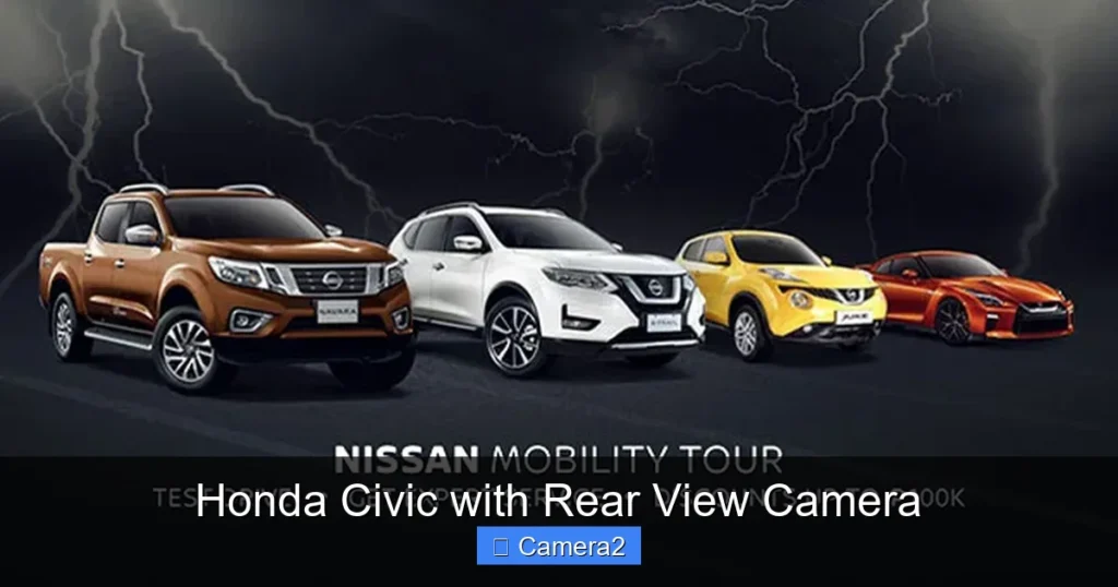 Honda Civic with Rear View Camera