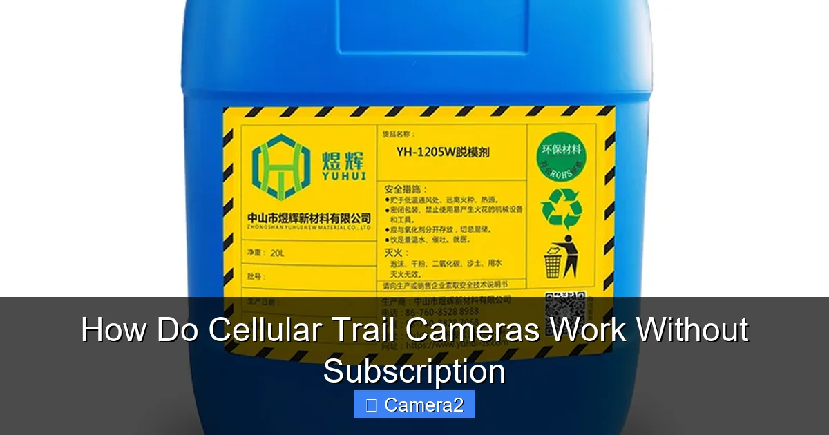 How Do Cellular Trail Cameras Work Without Subscription