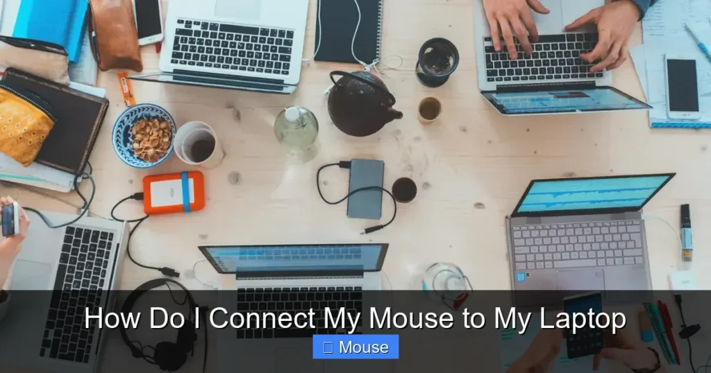 How Do I Connect My Mouse to My Laptop