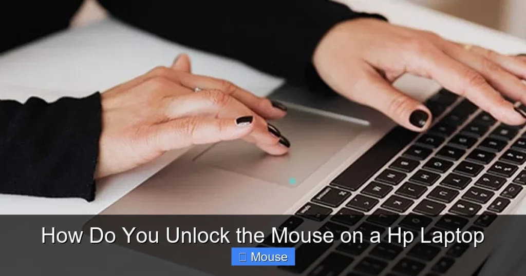 How Do You Unlock the Mouse on a Hp Laptop