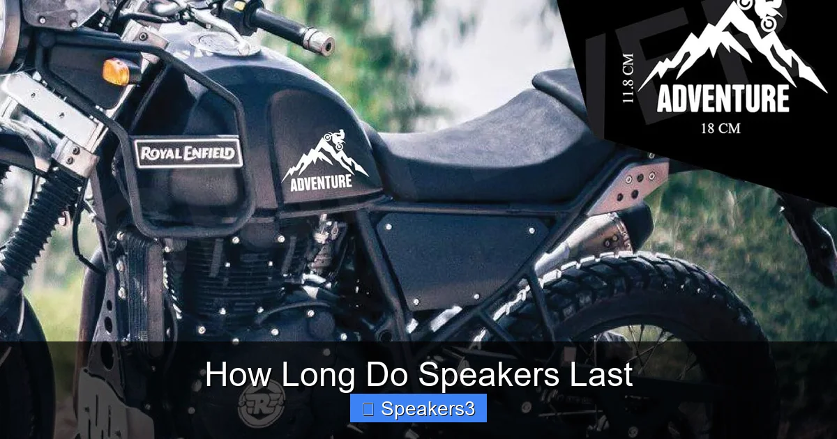 How Long Do Speakers Last