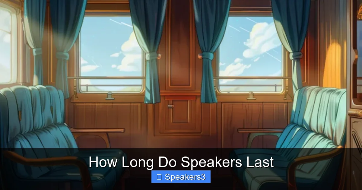How Long Do Speakers Last