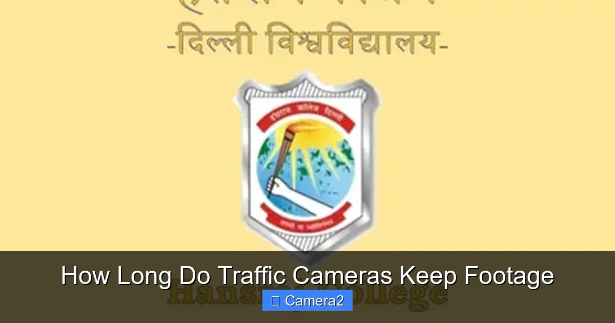 How Long Do Traffic Cameras Keep Footage