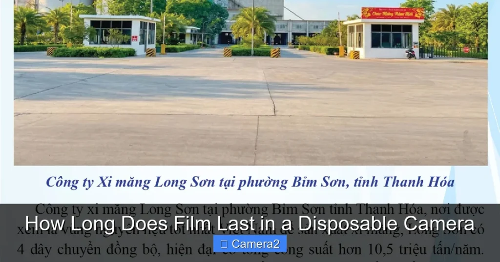 How Long Does Film Last in a Disposable Camera