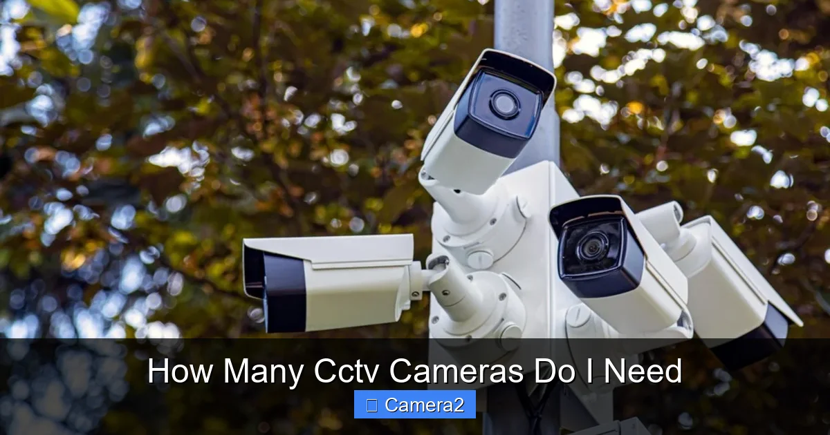 How Many Cctv Cameras Do I Need