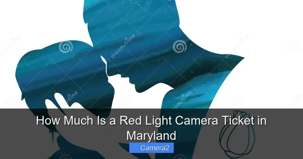 How Much Is a Red Light Camera Ticket in Maryland