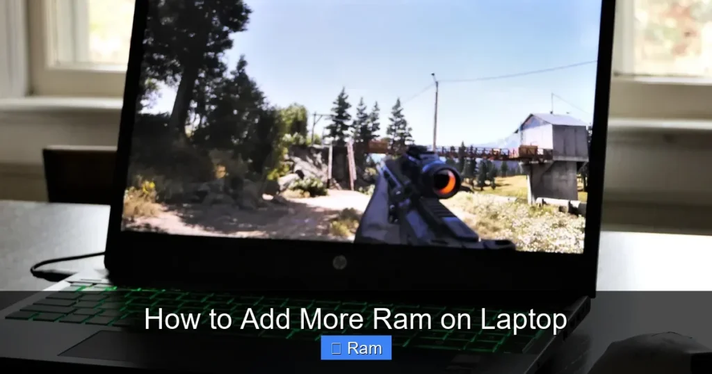 How to Add More Ram on Laptop