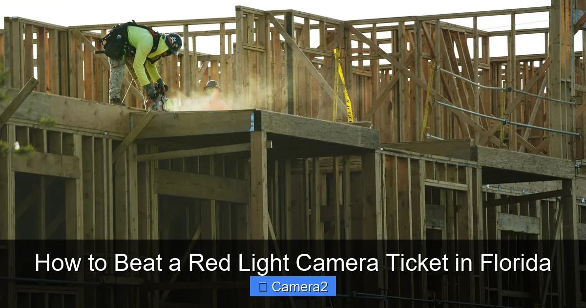 How to Beat a Red Light Camera Ticket in Florida