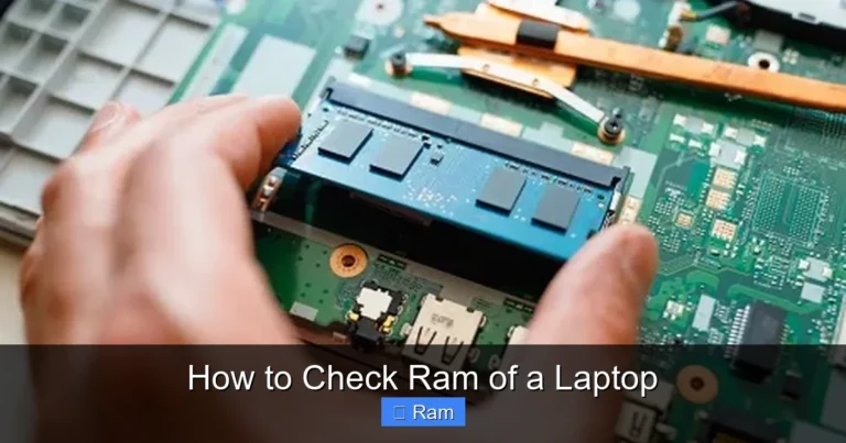 How to Check Ram of a Laptop