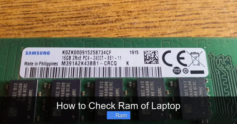 How to Check Ram of Laptop