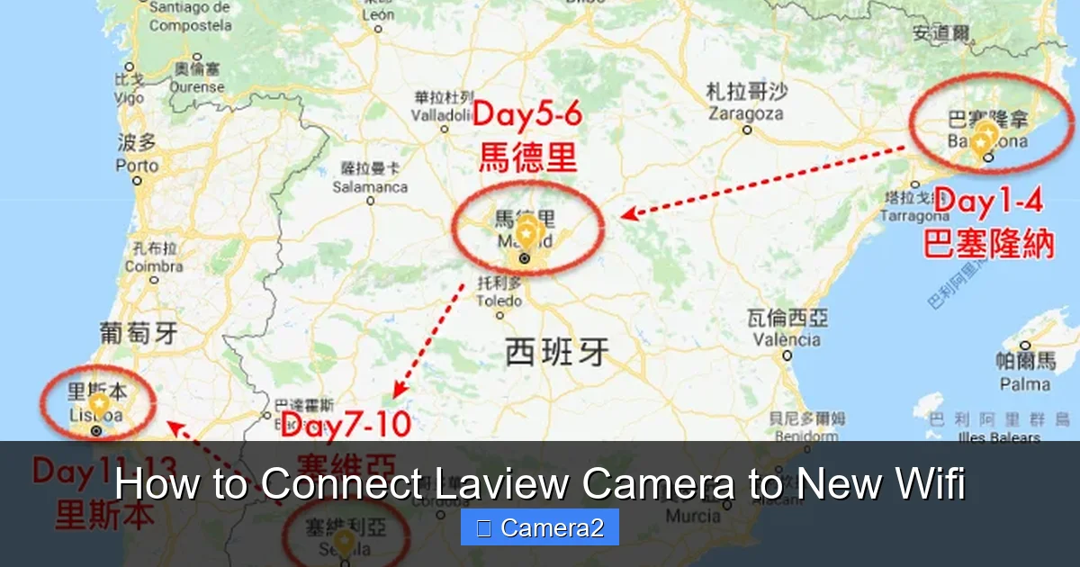 How to Connect Laview Camera to New Wifi