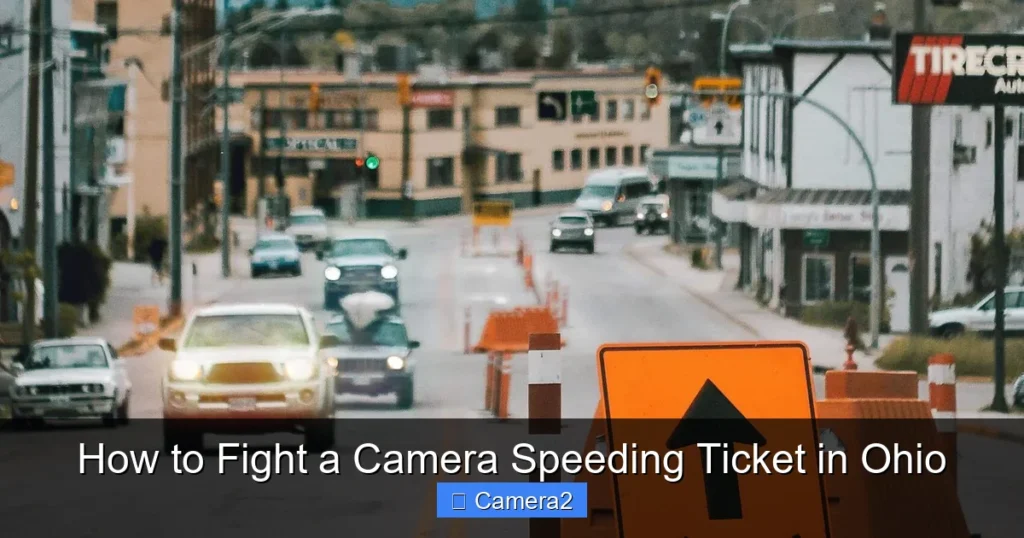 How to Fight a Camera Speeding Ticket in Ohio