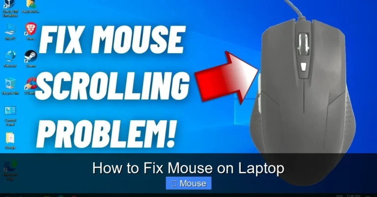 How to Fix Mouse on Laptop