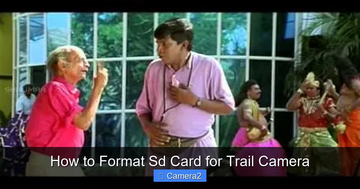 How to Format Sd Card for Trail Camera