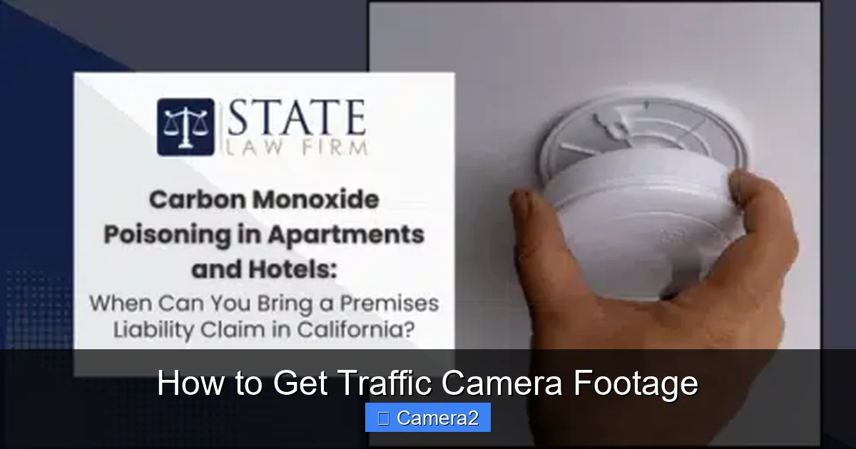 How to Get Traffic Camera Footage