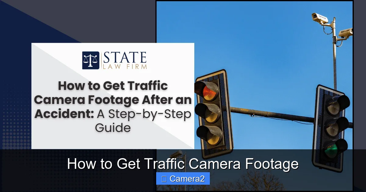 How to Get Traffic Camera Footage