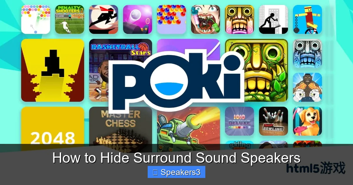 How to Hide Surround Sound Speakers