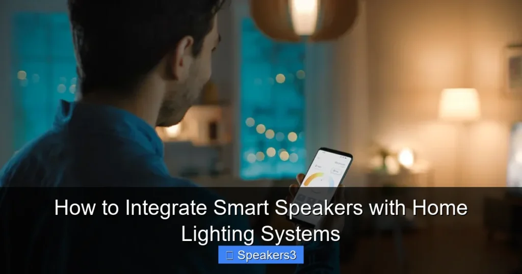 How to Integrate Smart Speakers with Home Lighting Systems