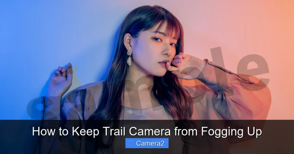 How to Keep Trail Camera from Fogging Up