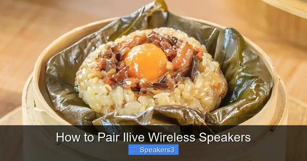 How to Pair Ilive Wireless Speakers
