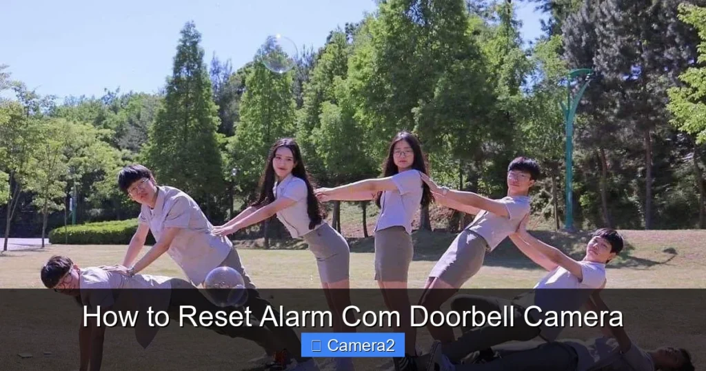 How to Reset Alarm Com Doorbell Camera