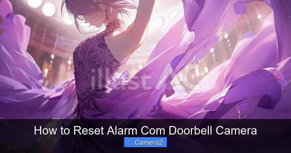 How to Reset Alarm Com Doorbell Camera