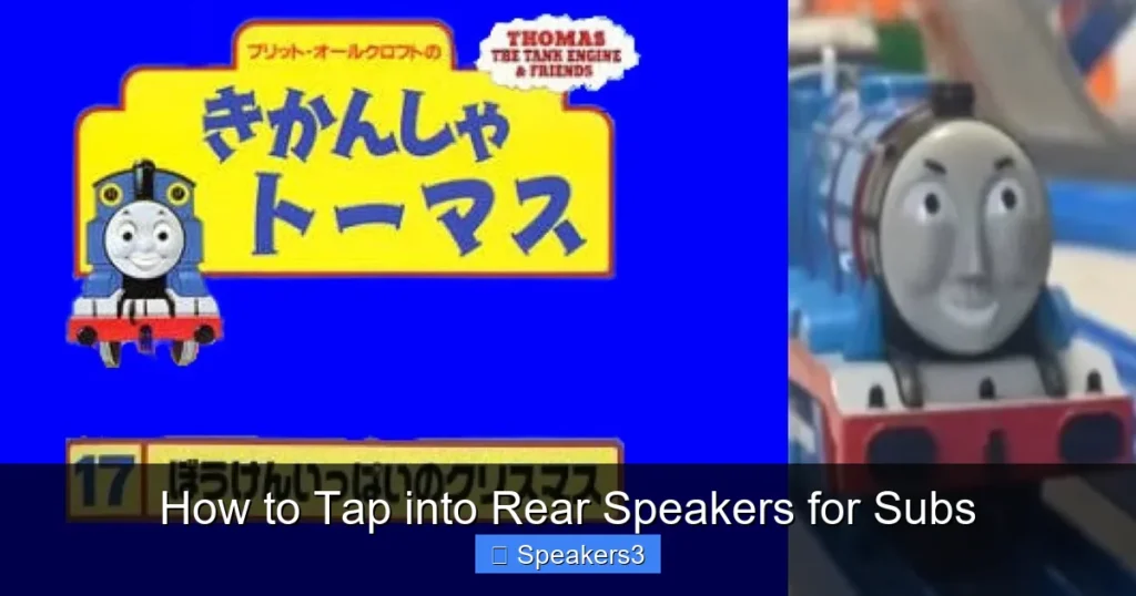 How to Tap into Rear Speakers for Subs