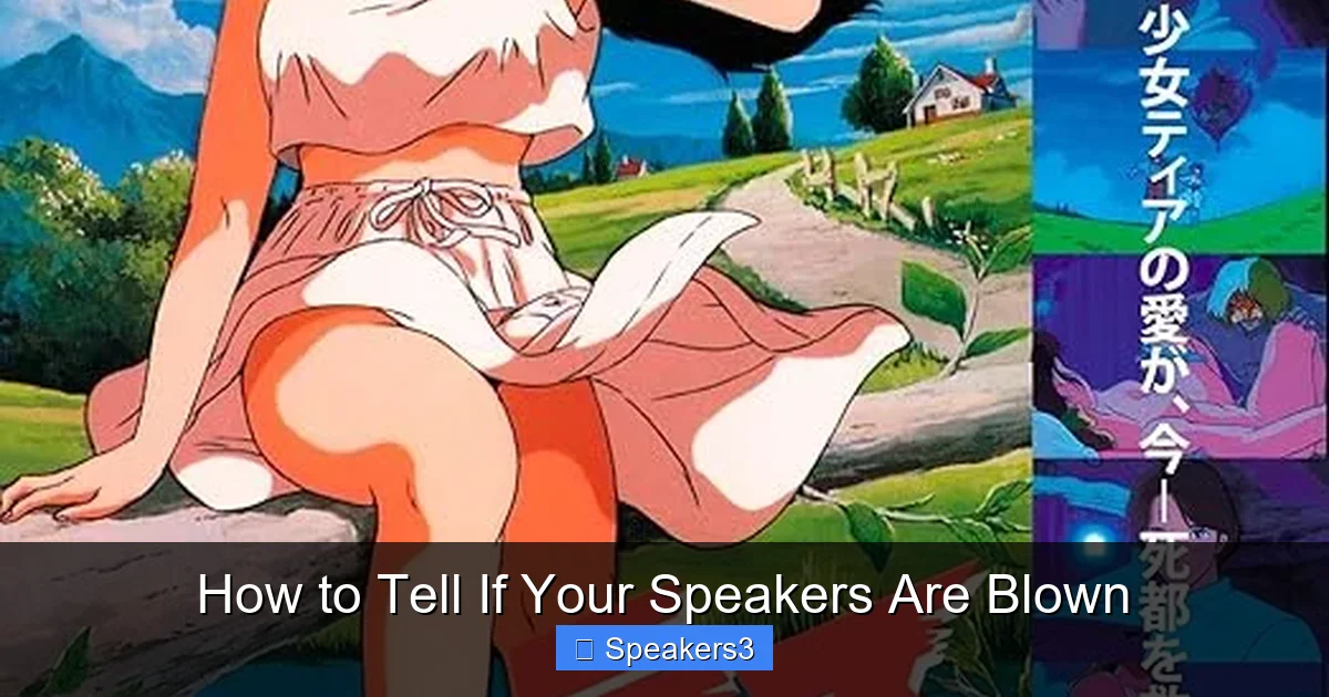 How to Tell If Your Speakers Are Blown