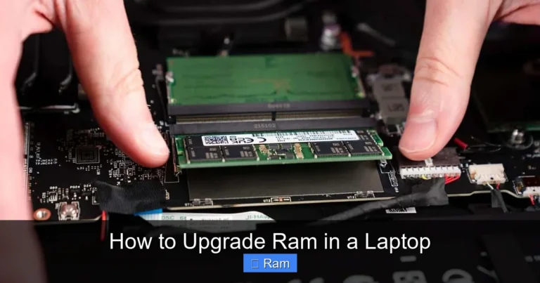 How to Upgrade Ram in a Laptop