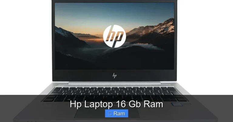 Hp Laptop 16 Gb Ram