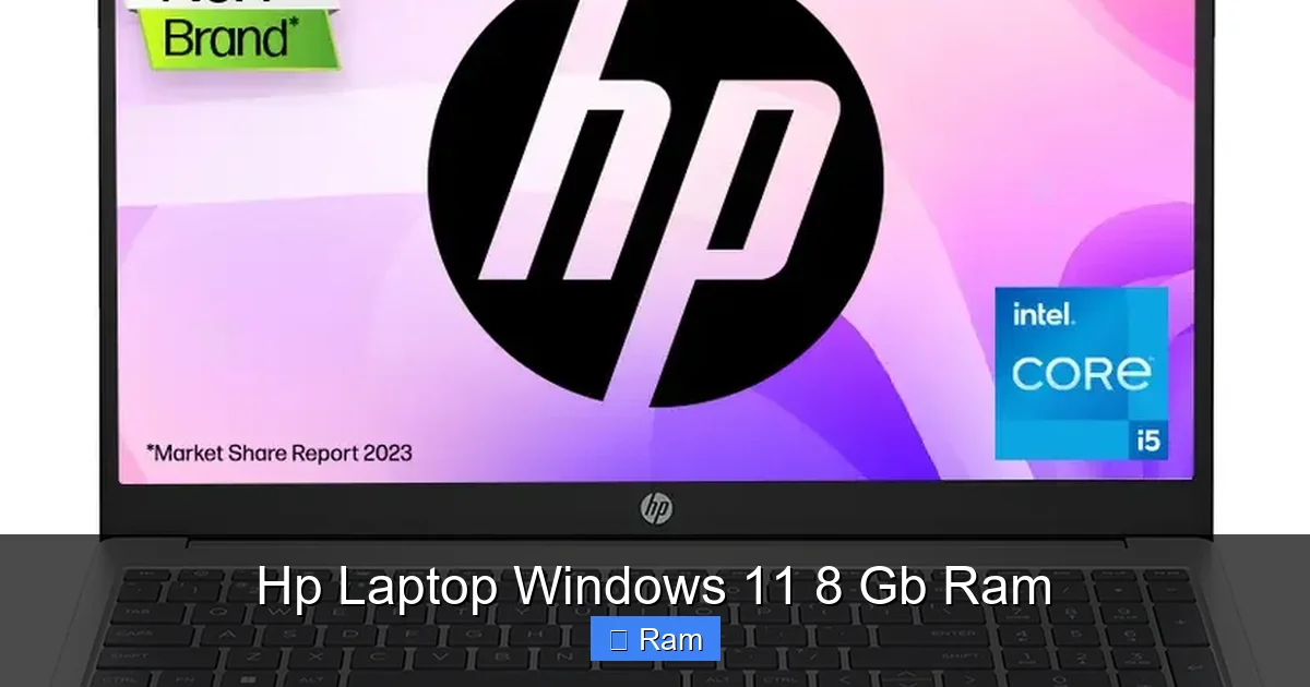 Hp Laptop Windows 11 8 Gb Ram