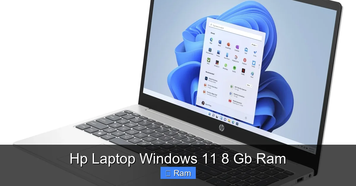 Hp Laptop Windows 11 8 Gb Ram