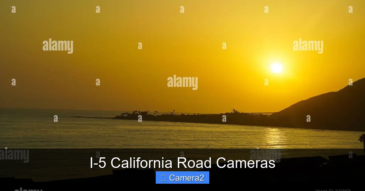 I-5 California Road Cameras