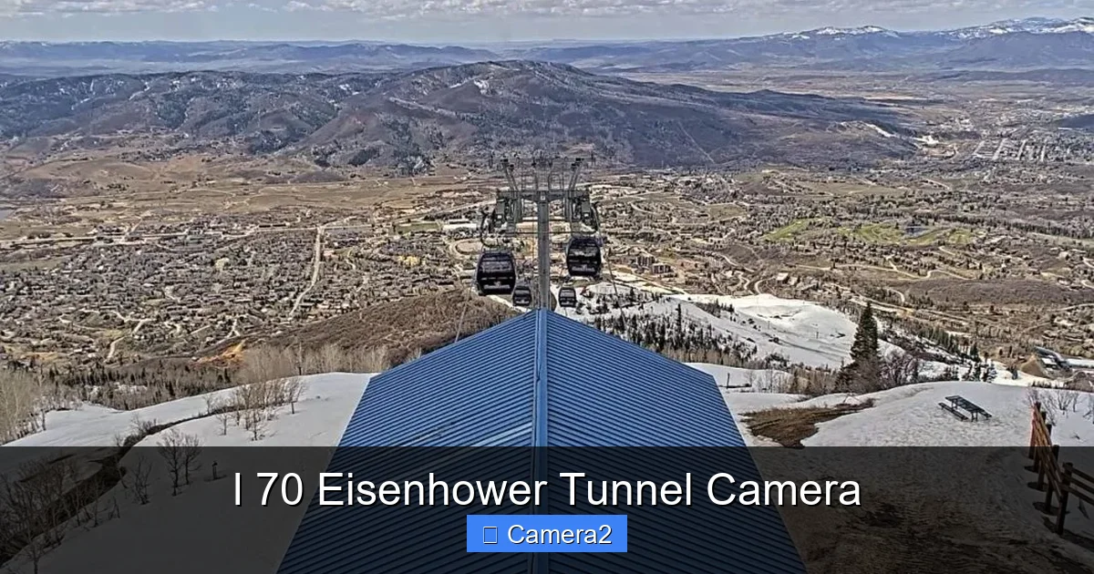 I 70 Eisenhower Tunnel Camera