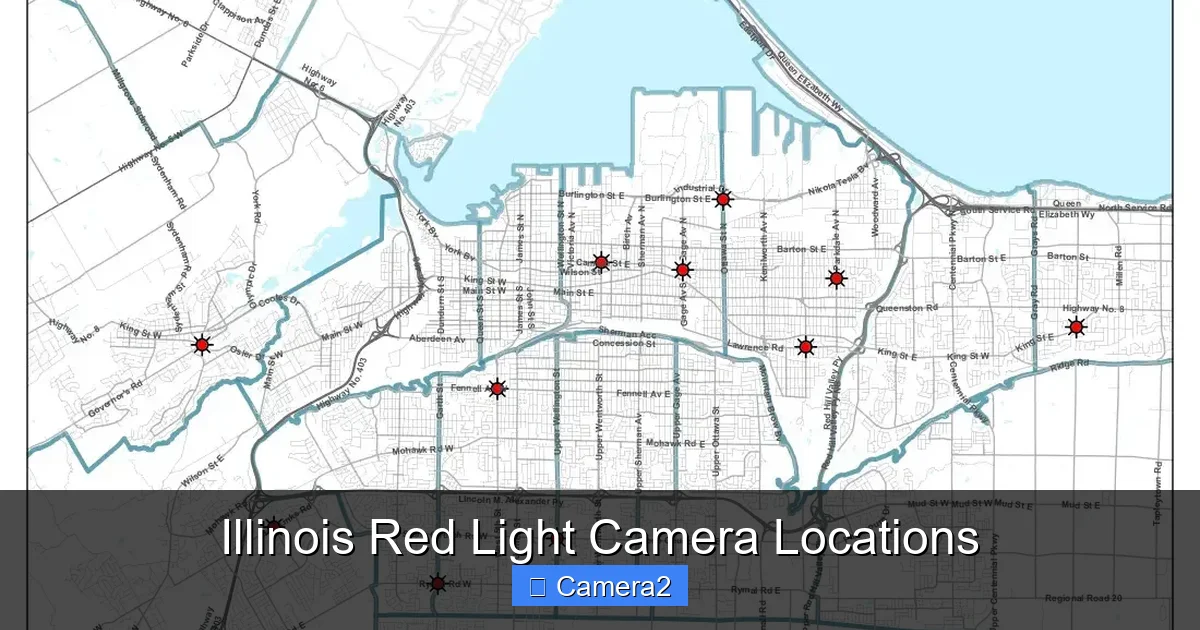 Illinois Red Light Camera Locations